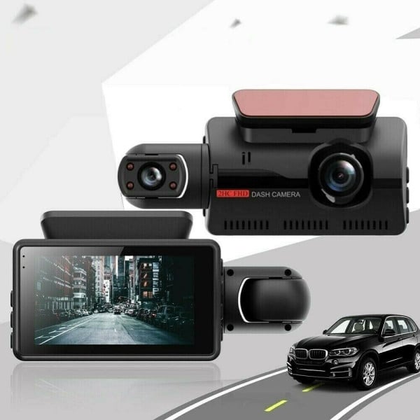 TELECAMERA VIDEOREGISTRATORE DVR AUTO FULLHD 1080P DISPLAY 3" G-SENSOR