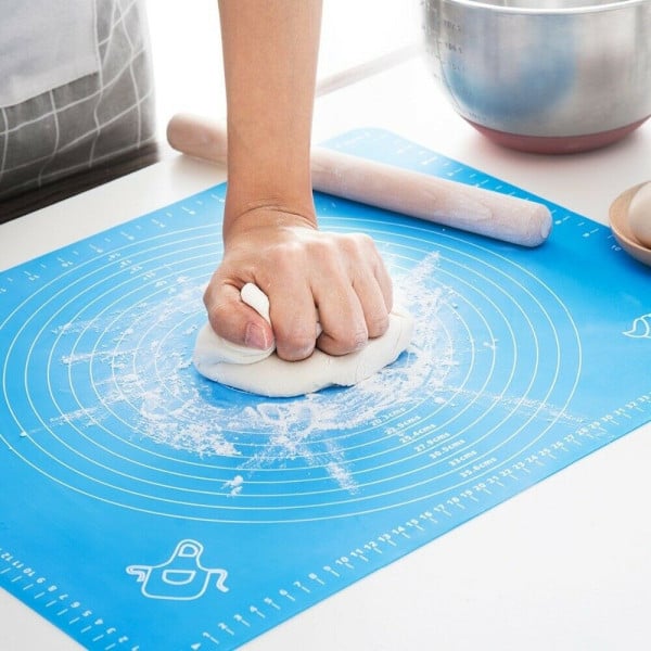 TAPPETINO IN SILICONE DA FORNO PER IMPASTO PIZZA E DOLCI COTTURA ANTIADERENTE
