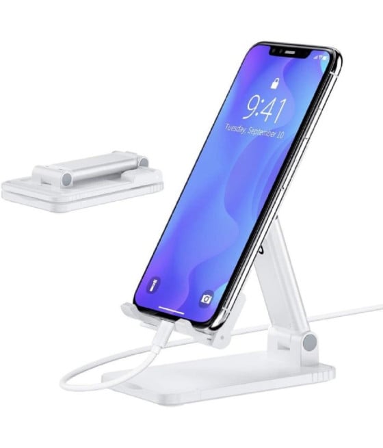 SUPPORTO PORTACELLULARE UNIVERSALE REGOLABILE PER TABLET TAVOLO QZJ304