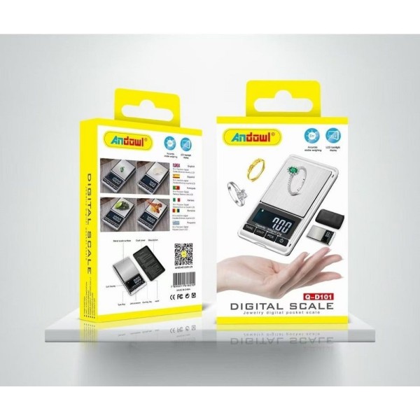 Bilancino Mini Digital Pocket Handy Scale di alta precisione