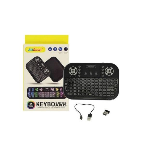 Trade Shop - Tastiera E Mouse Wireless - Mini 320x141x25mm Dimensione -  2.4g - 10 Metri