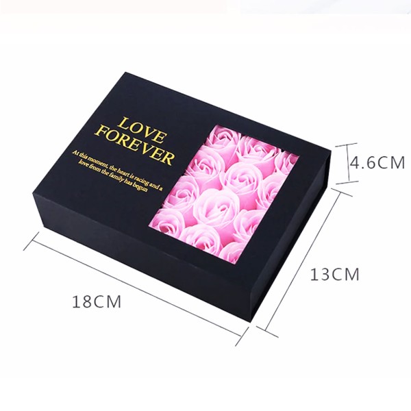 Grande confezione regalo in cartone a doppio strato a forma di cuore grande  per doccia nuziale scatole cuore rosa san valentino con nastro
