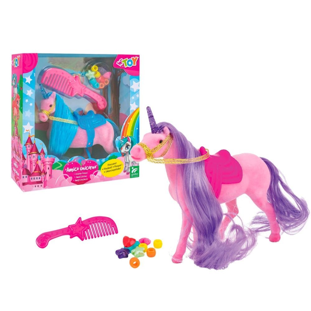 NUOVO giocattolo per hobby per bambini cavallo o unicorno con suoni vicini  al ga