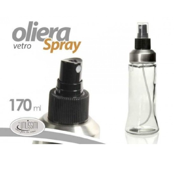 1 pezzo 500ML Flacone spray per olio cucina Spruzzatore vetro Bottiglia  tipo pressa Spruzzatore d'olio per trasparente Distributore di olio