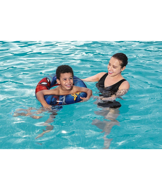Bouée Gonflable Spiderman Pour Enfant – Motif Héros, PVC Extra épais, Sécurité Et Fun à La Plage Ou Piscine
