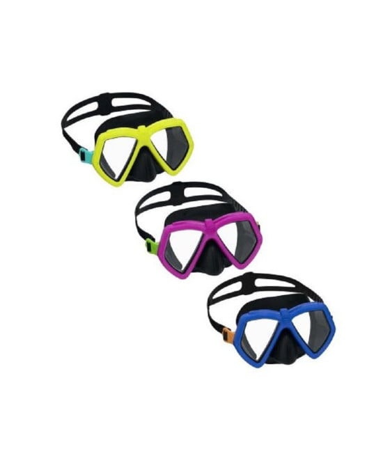 MASCHERA EVERSEA DIVE LENTI IN POLICARBONATO COLORI ASSORTITI 22040
