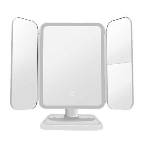 1x/10x Specchio per Trucco LED con Luci, 8 Specchio Cosmetico