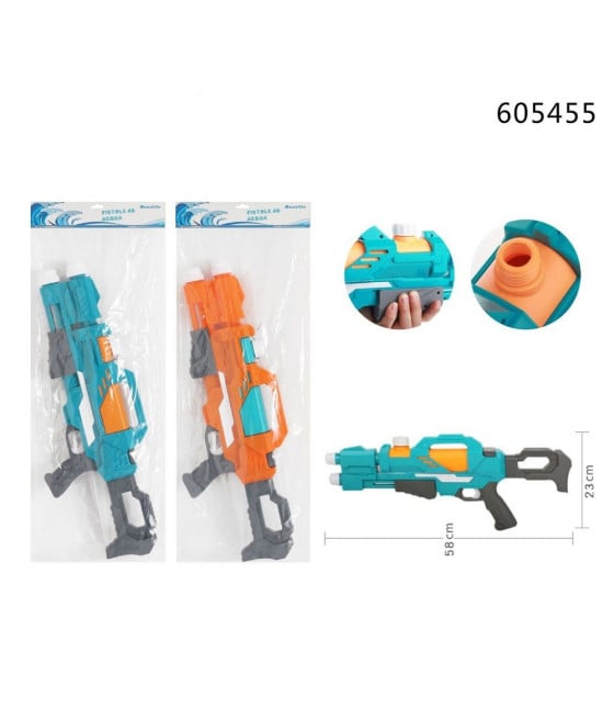 Grande Pistola Ad Acqua Water Gun Giocattolo Bambini Bimbi Estate Doppio Getto Armi Giocattolo E Nerf Due Esse 8034048274231