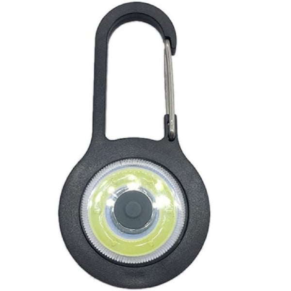 TORCIA LUCE TASCABILE A LED COB MINI CON BATTERIA MOSCHETTONE ESTERNI