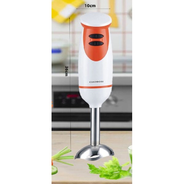 Trade Shop - 3in1 Mixer Ad Immersione Kit 2 Velocita' 250watt 65mm Frutta  Verdura Cucina Casa
