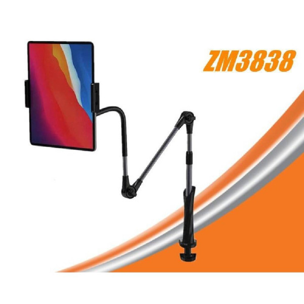 SUPPORTO STAFFA DA SCRIVANIA REGOLABILE PER TABLET SMARTPHONE ZM3838