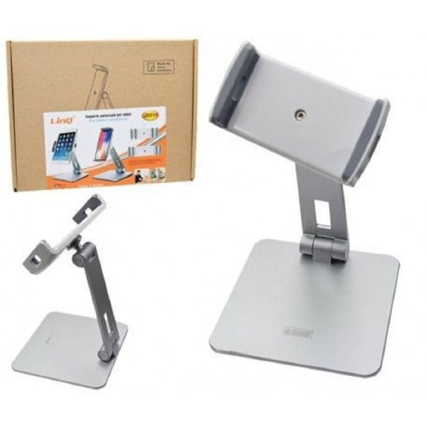 STAFFA SUPPORTO DA TAVOLO IN ALLUMINIO PER SMARTPHONE TABLET J3211