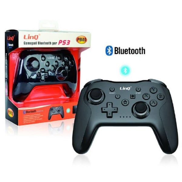 JOYPAD CONTROLLER JOYSTICK GAMEPAD WIRELESS BLUETOOTH SONY PS3 PB03
