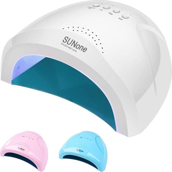 LAMPADA UV PER NAIL ART ASCIUGATURA GEL COLATA UNGHIE CON 30LED DA 48W MANICURE