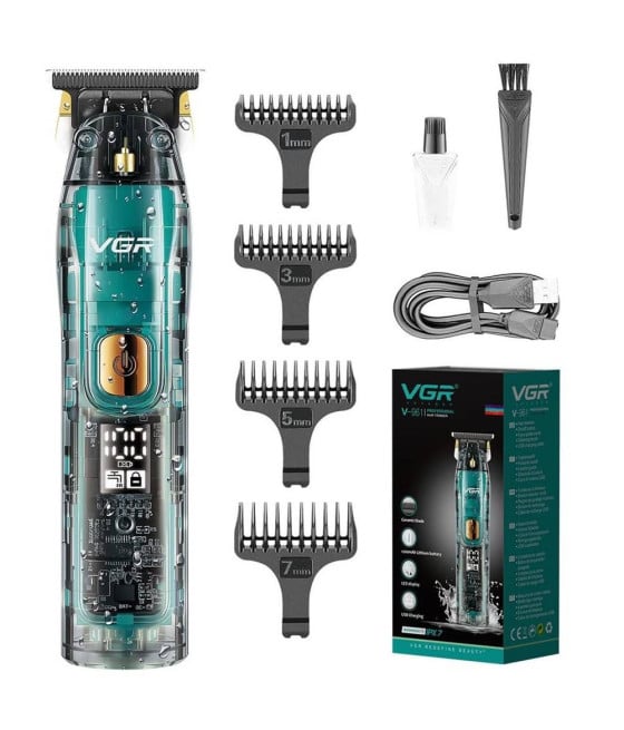 Tagliacapelli Professionale VGR 961 – Rasoio, Trimmer Barber, Regolabarba