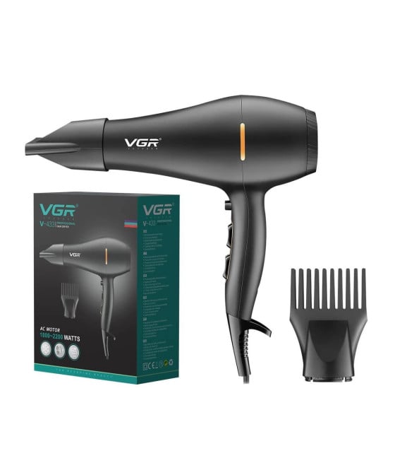 Asciugacapelli Professionale VGR V-433 – Hair Dryer Parrucchiere 2200W