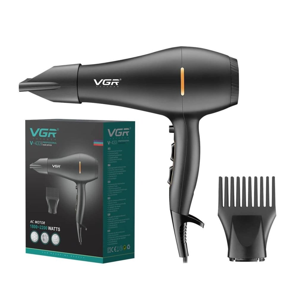 Asciugacapelli Professionale VGR V-433 – Hair Dryer Parrucchiere 2200W