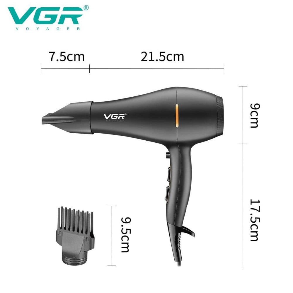 Asciugacapelli Professionale VGR V-433 – Hair Dryer Parrucchiere 2200W