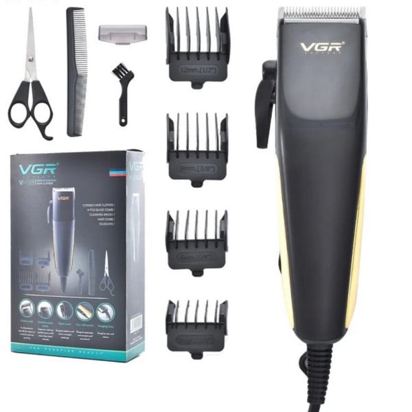 TAGLIACAPELLI FILO RASOIO ELETTRICO PROFESSIONALE TRIMMER PETTINI V128