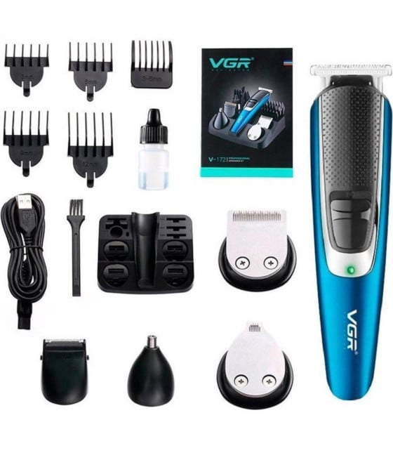 VGR V-172 Kit Tagliacapelli Professionale Trimmer Barber Rasoio Barba