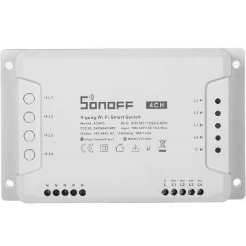 INTERRUTTORE CONTATORE WIFI SMART MONITORAGGIO ENERGETICO SONOFF POWR3