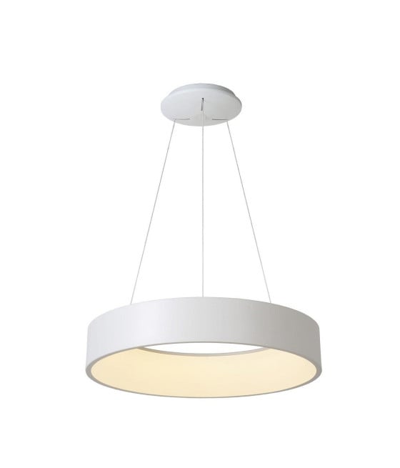 LAMPADA LED 42 WATT CCT PENDENTE CERCHIO LAMPADARIO LUCE DIFFUSA 60 CM