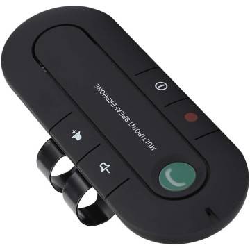 Ziyan Telefono vivavoce auto Bluetooth 5.0 EDR vivavoce auto telefono  cellulare vivavoce Multipoint