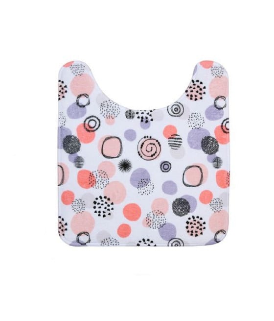 TAPPETO TAPPETINO GIROWATER ARREDO BAGNO 45X50 CM SFERE ASTRATTE 87089