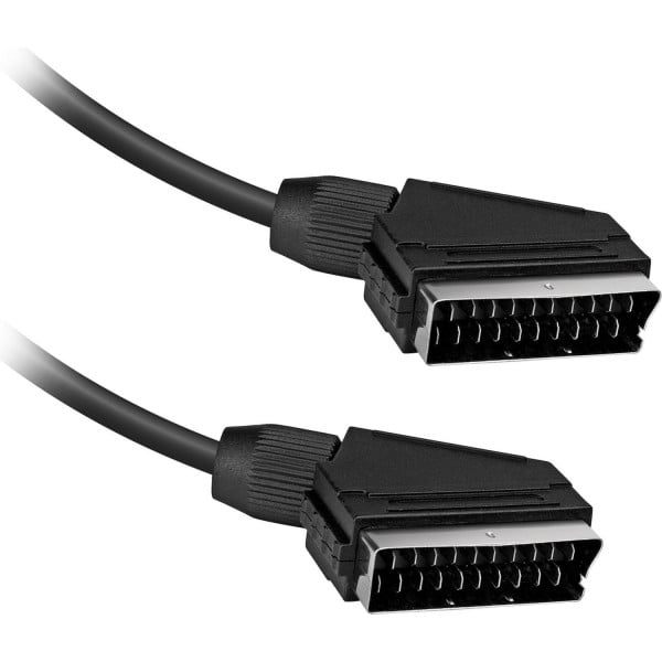 CAVO PROLUNGA PRESA SCART DA 1,5 METRI PER VIDEO AUDIO ADATTATORE TV 21 POLI PIN