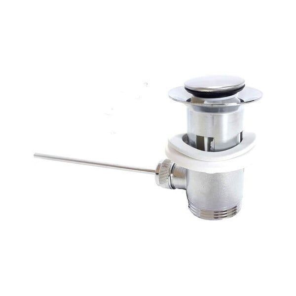 PILETTA DI SCARICO CON SALTELLO COMPLETA DI TAPPO PER LAVABO BIDET AUTOMATICO