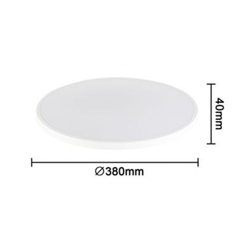 APPLIQUE DA MURO LED ROTONDO 32 W IP44 3 TEMPERATURE LUCE ES-PN380-3C