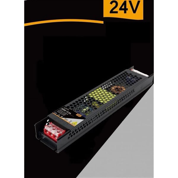 ALIMENTATORE SLIM STABILIZZATO 24V 300W SWITCH TRASFORMATORE 12.5MHA