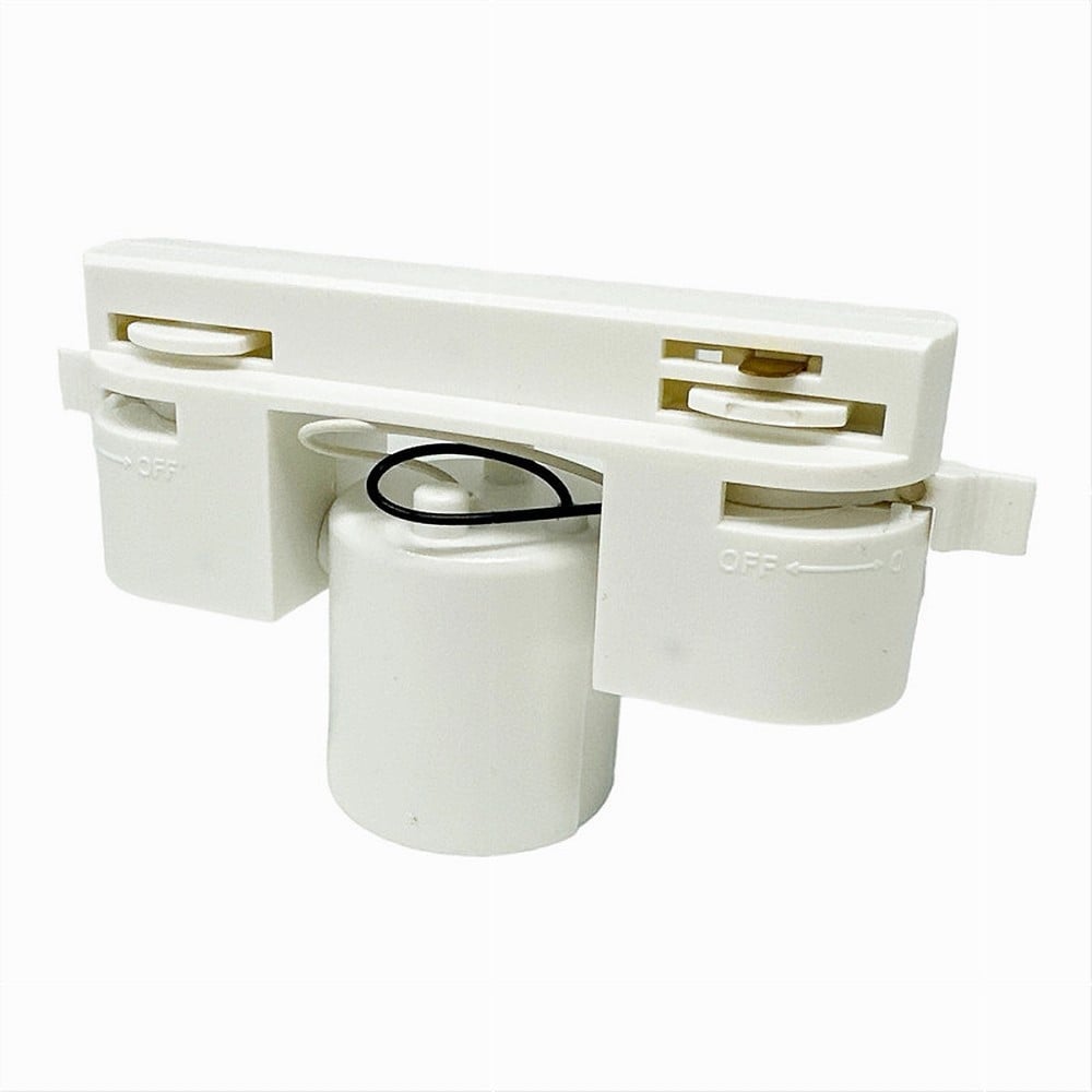 PORTALAMPADA PER BINARIO MONOFASE CONNETTORE E27 ADATTATORE PISTA-E27