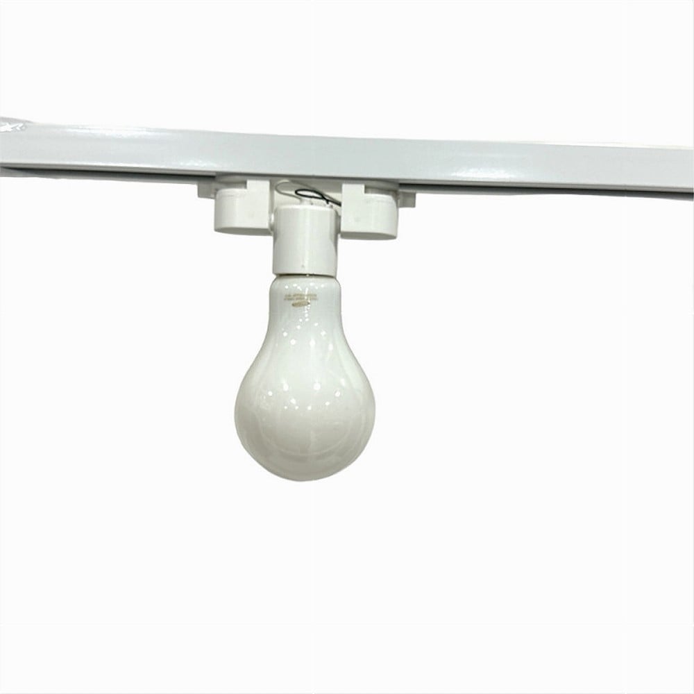 PORTALAMPADA PER BINARIO MONOFASE CONNETTORE E27 ADATTATORE PISTA-E27