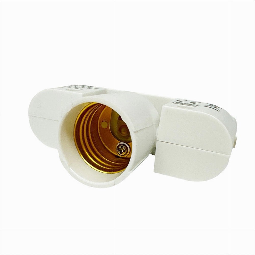 PORTALAMPADA PER BINARIO MONOFASE CONNETTORE E27 ADATTATORE PISTA-E27