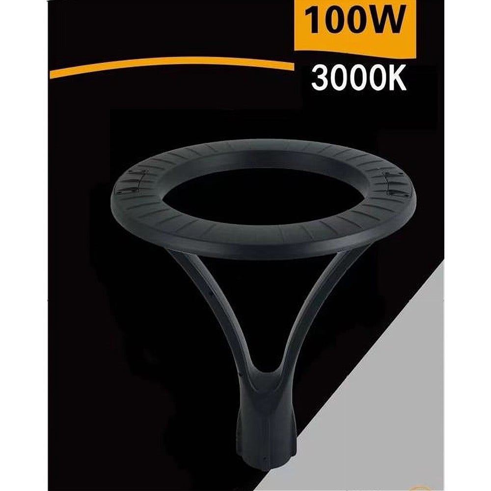 LAMPIONE MODERNO LED 100W CERCHIO IP65 LUCE ESTERNI GIARDINO GD-100W