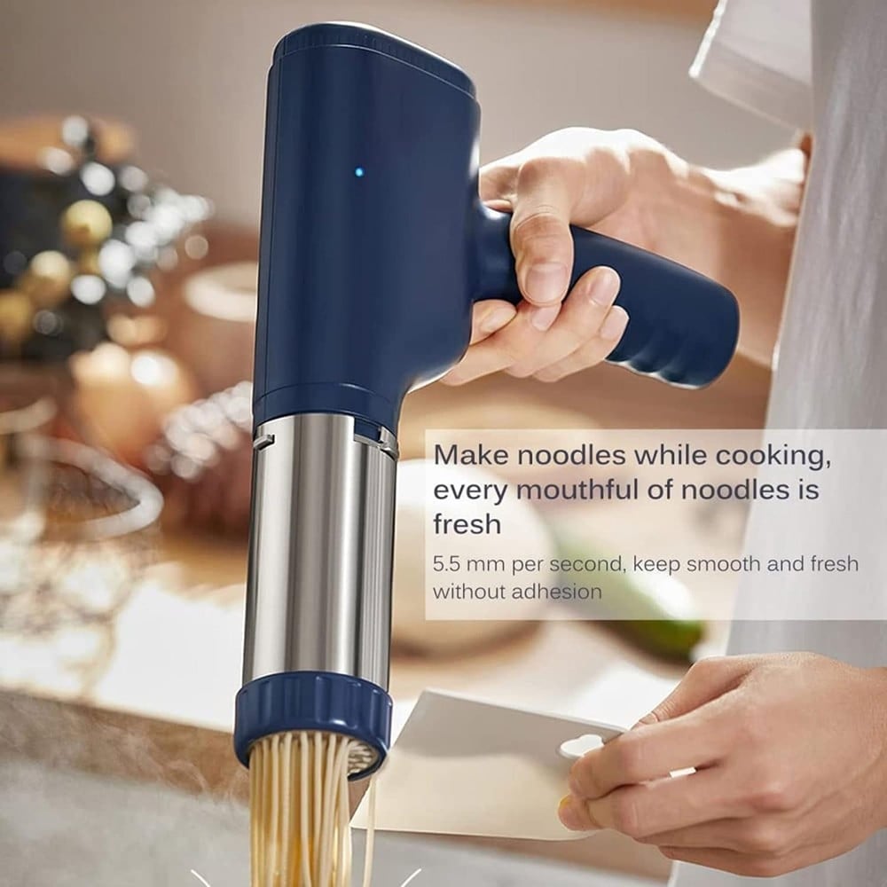 MACCHINA PER PASTA ELETTRICA WIRELES AUTOMATICA PORTATILE CON 3 STAMPI