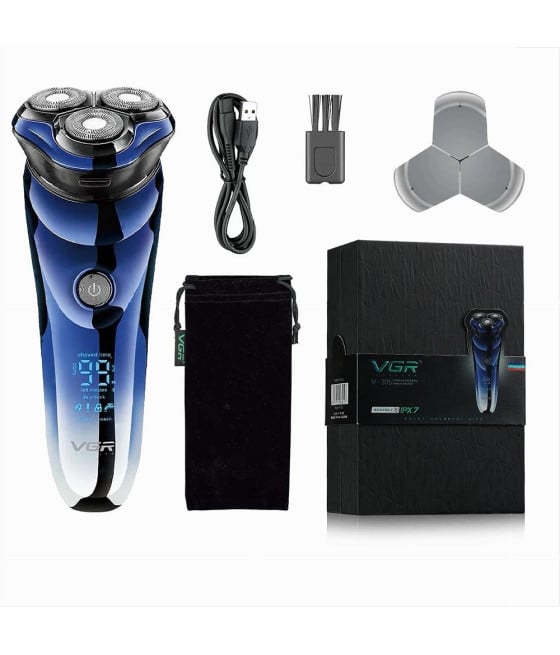Tagliacapelli professionale Shaver VGR V-305 – Rasoio elettrico e trimmer barber
