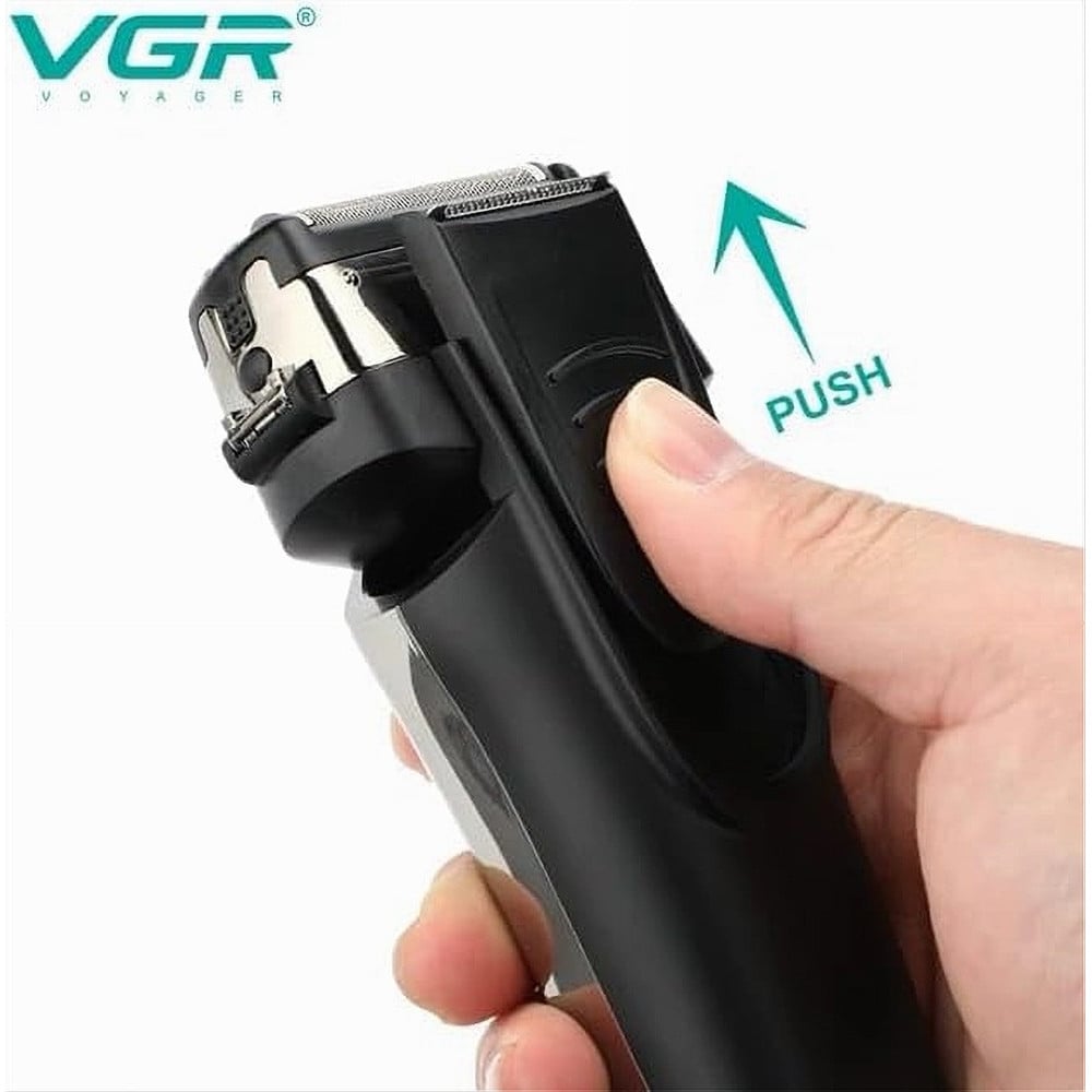 VGR V-333 Foil Shaver Rasoio Professionale Barber Trimmer Rasatura Zero