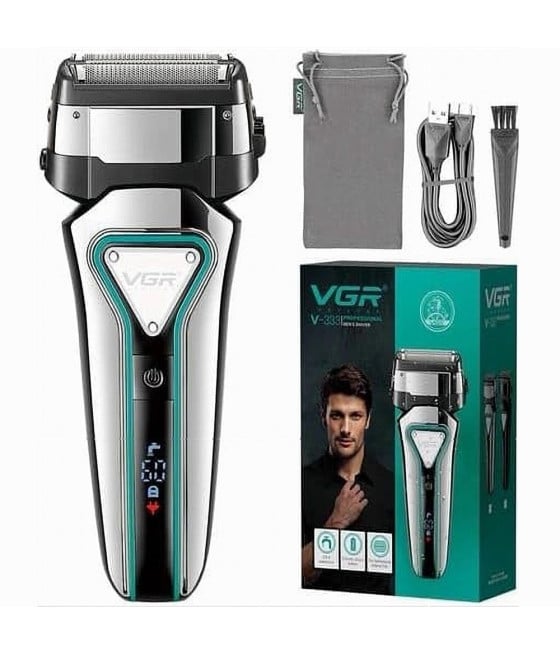 VGR V-333 Foil Shaver Rasoio Professionale Barber Trimmer Rasatura Zero