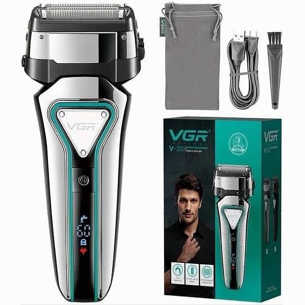 VGR V-333 Foil Shaver Rasoio Professionale Barber Trimmer Rasatura Zero