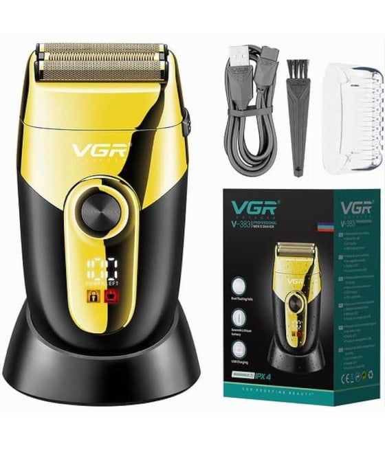 Tagliacapelli Professionale VGR V-383 | Rasoio Regolabarba Foil Shaver Barber