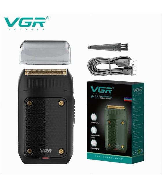 Rasoio Professionale VGR V-353 | Tagliacapelli,  Foil Shaver Barber, Precisione