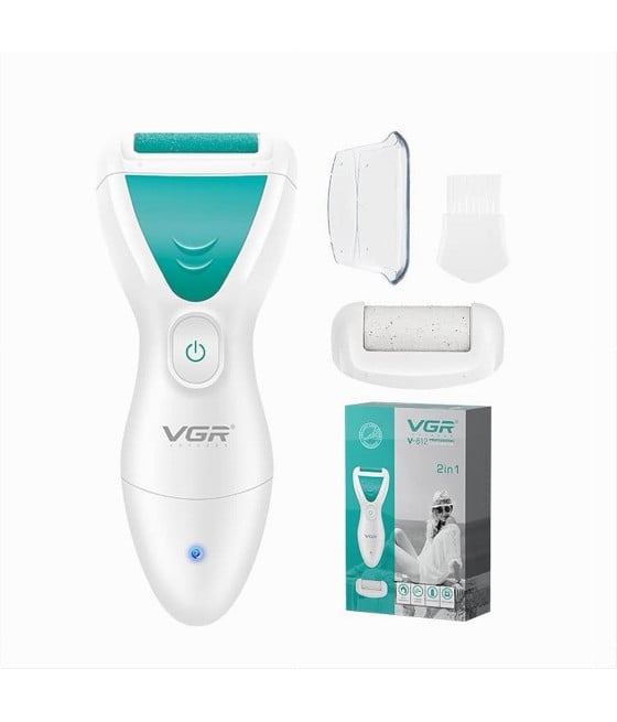 VGR V-812 Rimuovi Calli Professionale Impermeabile Kit Pedicure Pro