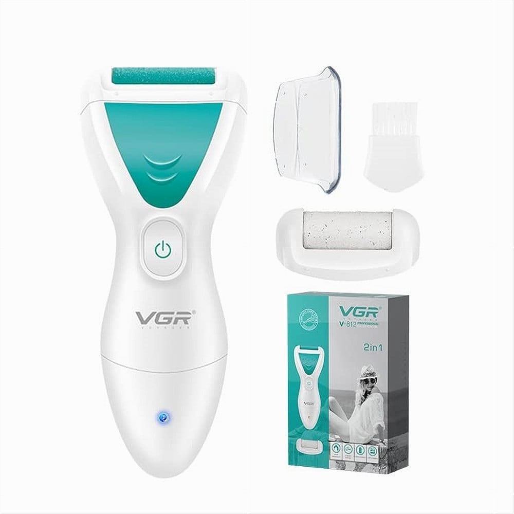 VGR V-812 Rimuovi Calli Professionale Impermeabile Kit Pedicure Pro
