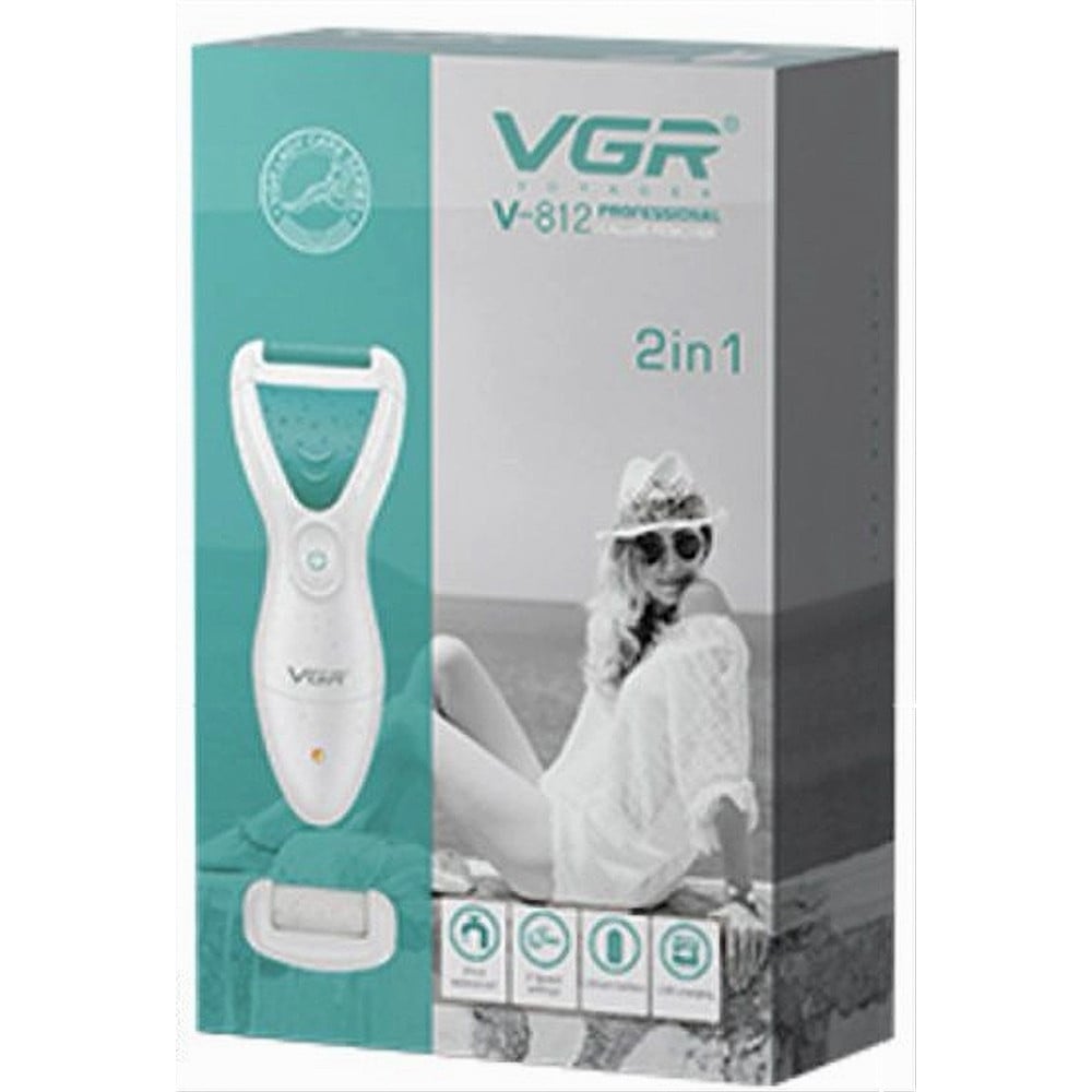 VGR V-812 Rimuovi Calli Professionale Impermeabile Kit Pedicure Pro