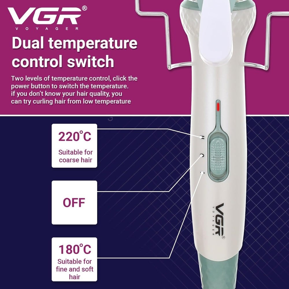 Arricciacapelli Professionale VGR V-597 | Onde Naturali & Styling Parrucchiere