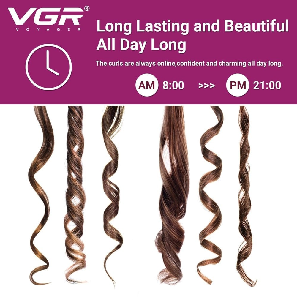 Arricciacapelli Professionale VGR V-597 | Onde Naturali & Styling Parrucchiere