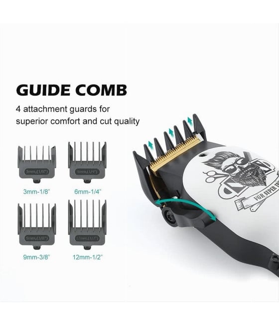Tagliacapelli Professionale VGR V-699 | Clipper Barber | Rasoio Pro
