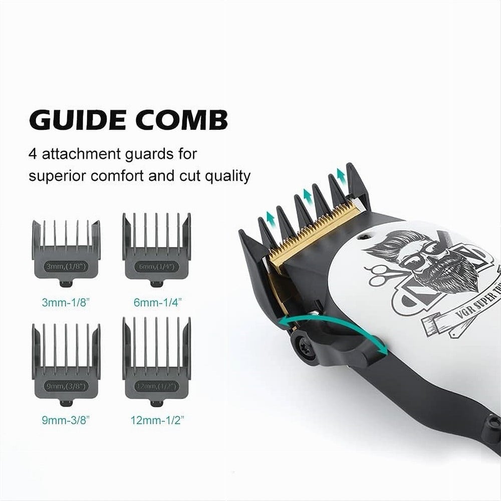 Tagliacapelli Professionale VGR V-699 | Clipper Barber | Rasoio Pro